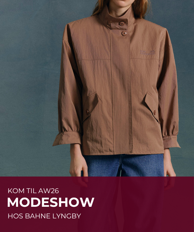 Modeshow AW26 hos Bahne Lyngby – 23. september kl. 18:00